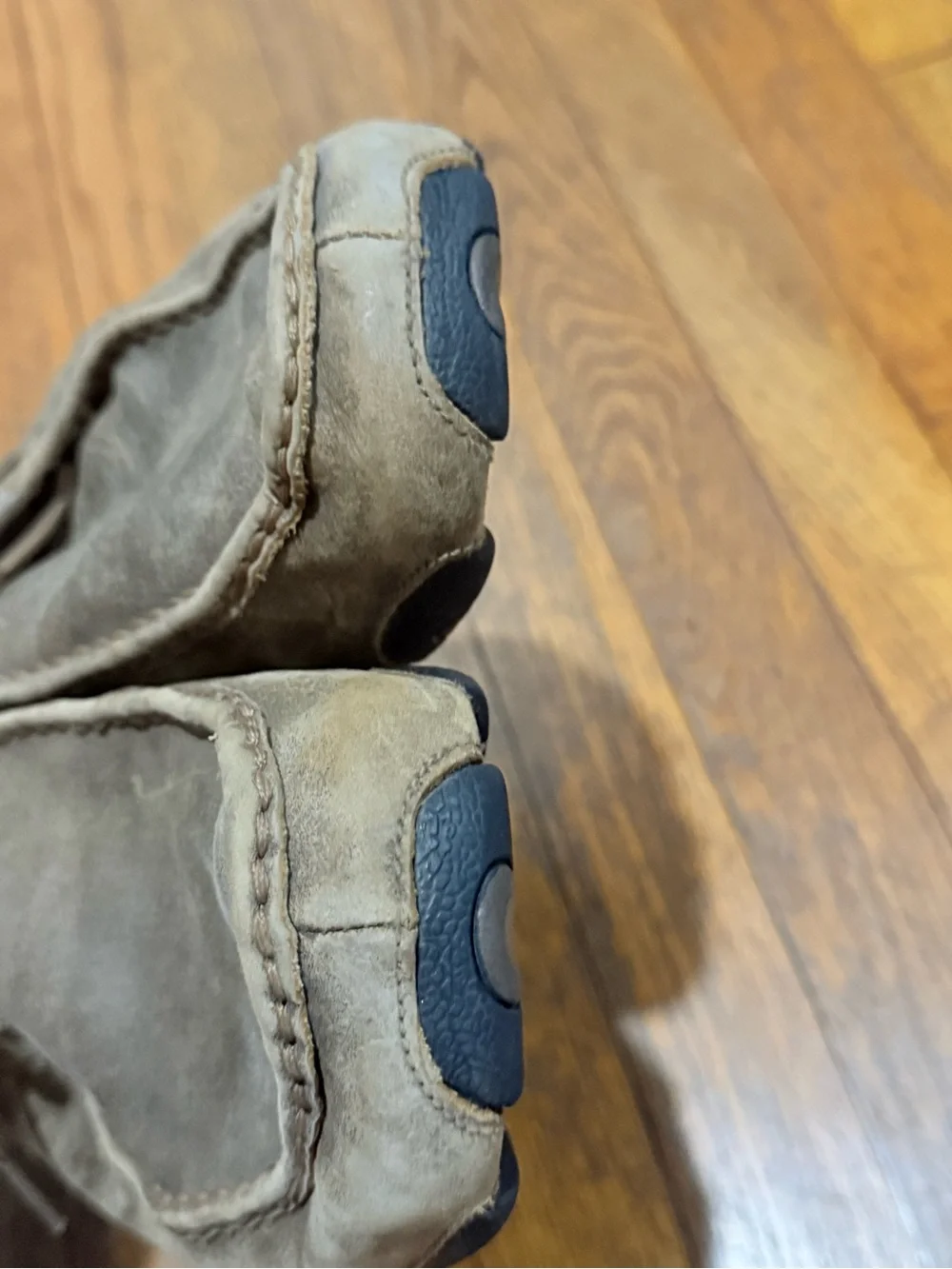 Twisted X The Original Mens Chukka Boots 10.5W Brown Leather Driving Moc MDM0003